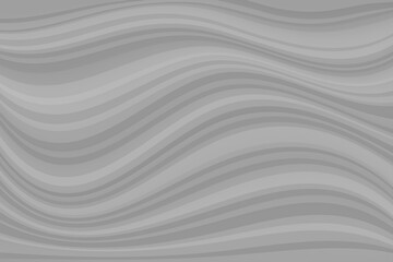 Grey background, wavy stripes of grey, various shades of grey