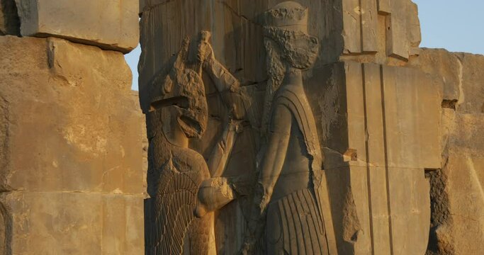 The site of Persepolis Marvdasht Iran