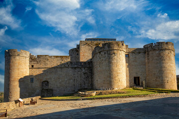 Fototapeta na wymiar Medieval Castle of the Counts of Benavente, Puebla de Sanabria, Zamora, Castilla y Leon, Spain