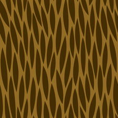 Floral seamless vector pattern. Leafs subtle background. African animal print, safari ornament