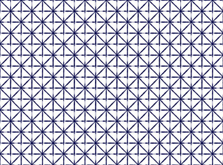 Seamless Shibori Indigo Tie Dye Fabric Pattern Texture Blue Stripe