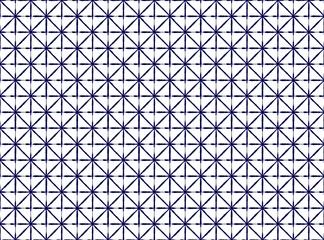 Seamless Shibori Indigo Tie Dye Fabric Pattern Texture Blue Stripe