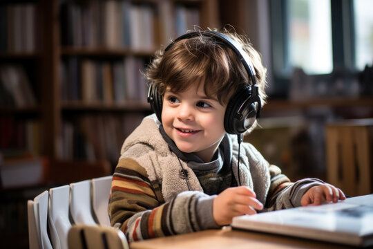 hypersensitive hearing in a child with autism echolalia generative ai
