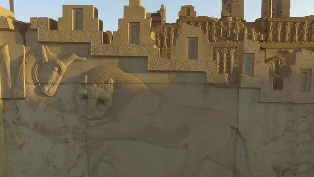 The site of Persepolis Marvdasht Iran