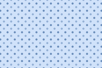 Fototapeta na wymiar blue Polka Dots Repeat Background