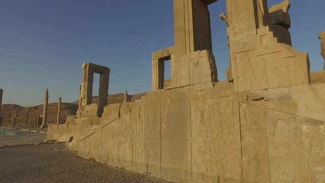 Tachara  palace of Darius in Persepolis Marvdasht Iran