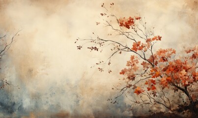 Obraz na płótnie Canvas Autumn, fall background, Autumn Trees Leaves color, landscape