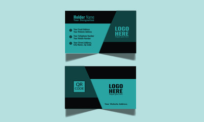 Simple Professional Business card design for personal and company identity.