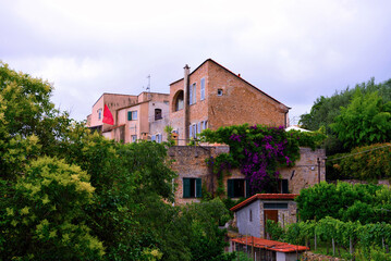 the ancient village of Verezzi Savona Italy