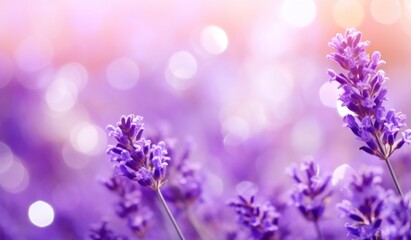 Fototapeta na wymiar Lavender flowers natural background