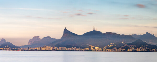 landscape in the morning