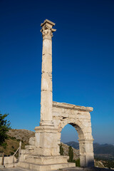 Fototapeta na wymiar Ancient Sagalasos City Entrance Gate