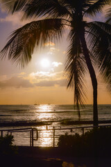 Obraz na płótnie Canvas A Hawaiian Sunset.