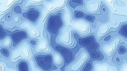 Color Contour Map Background