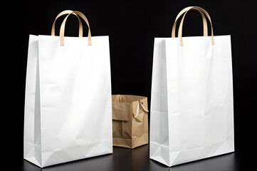 Recyclable packaging environment protection food packaging bag, recyclable paper and plastic storage bag