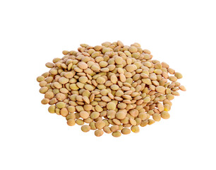 lentils isolated on  transparent png