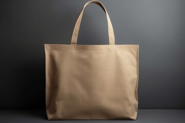 Versatile Plain Cotton Bag for Eco-Friendly Bamboo Packaging - Mockup ecobag