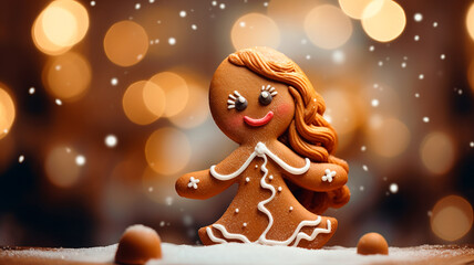 Gingerbread Woman. 