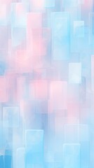 Abstract design background with soft gradient rectangle patterns. Calming, pastel colors, pink , blue and light purple shades. Minimal flat lay of subtle geometric shapes with stylish gentle effect