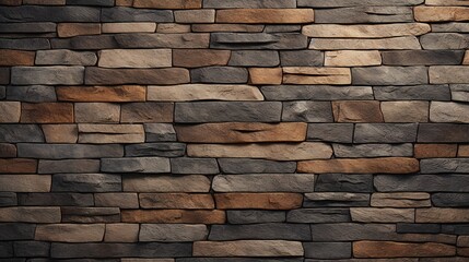 Obraz premium Rustic brick stones wall background