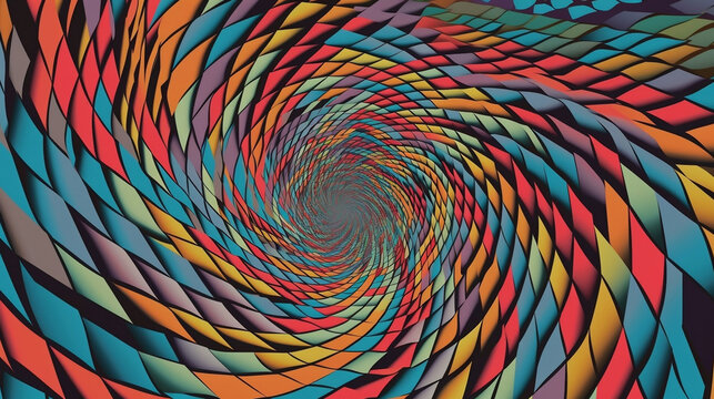 Eine surreale animierte Grafik