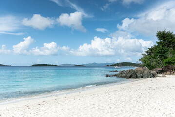Caribbean Beach on a Sunny Day