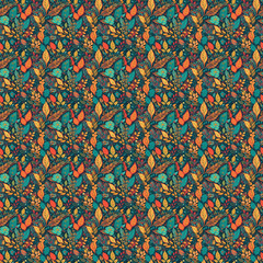 Seamless pattern vector without borders