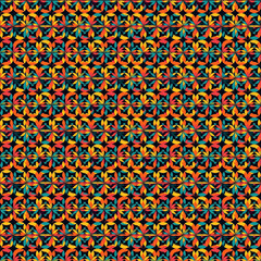 Seamless pattern vector without borders