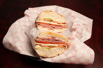 Delicious Italian Hoagie Sub