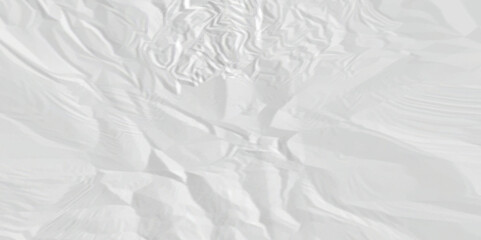 White crumpled paper. Crumpled paper texture background. Rough and textured in white paper. The textures can be used for background of text or any contents.