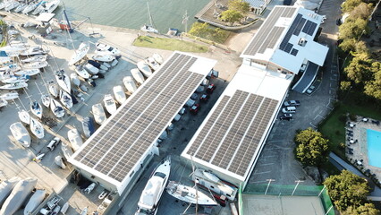 Clean Solar Energy Photovoltaic Panel © Atilio