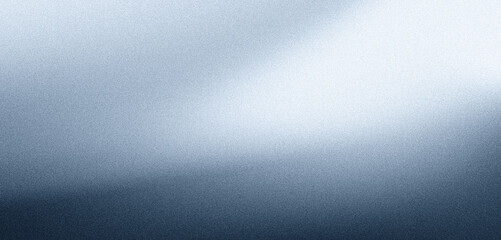 Gray grainy gradient background grey blue white blurred noise texture header poster banner landing page backdrop design - obrazy, fototapety, plakaty