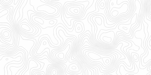 Seamless pattern with lines Topographic map. Geographic mountain relief. Abstract lines background. Contour maps. Vector illustration, Topo contour map on white background, Topographic contour lines.