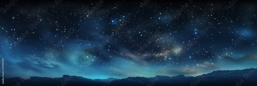 Sticker night sky background sky full of stars and galaxy background nebula universe abstract background mil