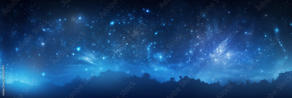 Sticker night sky background sky full of stars and galaxy background nebula universe abstract background mil