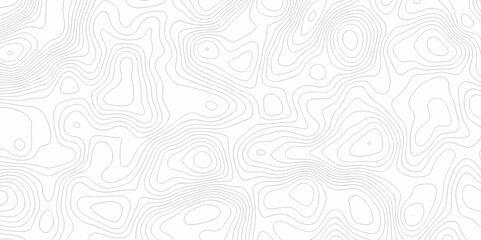 Seamless pattern with lines Topographic map. Geographic mountain relief. Abstract lines background. Contour maps. Vector illustration, Topo contour map on white background, Topographic contour lines.