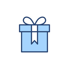 Gift icon vector. gift sign and symbol. birthday gift