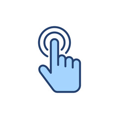 Hand cursor icon vector. cursor sign and symbol. hand cursor icon clik