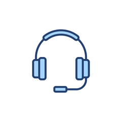 Headphone icon vector. Headvector sign and symbol
