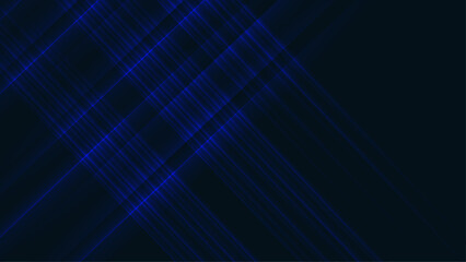 Shiny blue lines background. Geometrical design pattern.