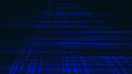 Abstract line design for geometry background. Shiny blue line pattern.