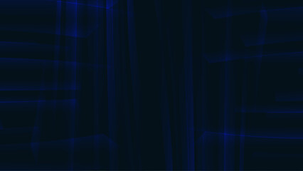 Abstract line design for geometry background. Shiny blue line pattern.