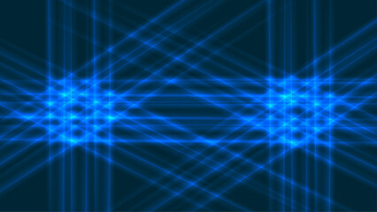 Obraz premium Modern dark blue background with technology abstract lines texture. Vector illustration.