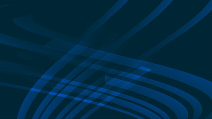 Obraz premium Modern dark blue background with geometric shapes