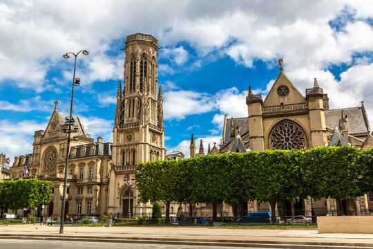 Church of Saint Germain l'Auxerrois in Paris in Paris, France