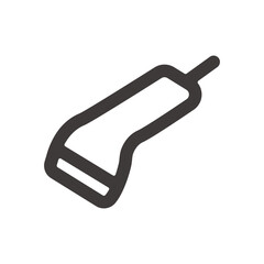 製品設計やアプリ開発やプログラミングに最適な、シンプルで使いやすいバーコードリーダーアイコン