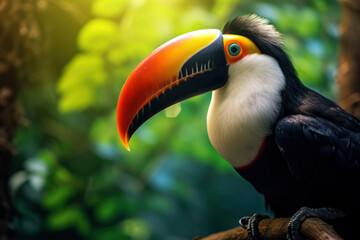 Tucan, Wildlife Photography, Generative AI