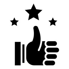 Thumbs Up with Stars