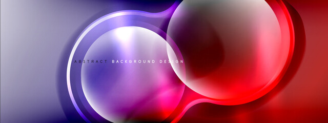 Color gradient shadows and light effects background. Lens flares and circles design. Trendy simple fluid color gradient abstract background with dynamic straight shadow line effect