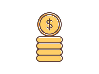 dollar finance icon